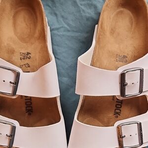 Birkenstock White Sandals